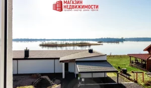 Нерухомасць тыдня: пад Гродна прадаецца дом з вокнамі на Гродзенскае мора Дом у Навасёлках на беразе Грозненскага мора-выгляд з акна