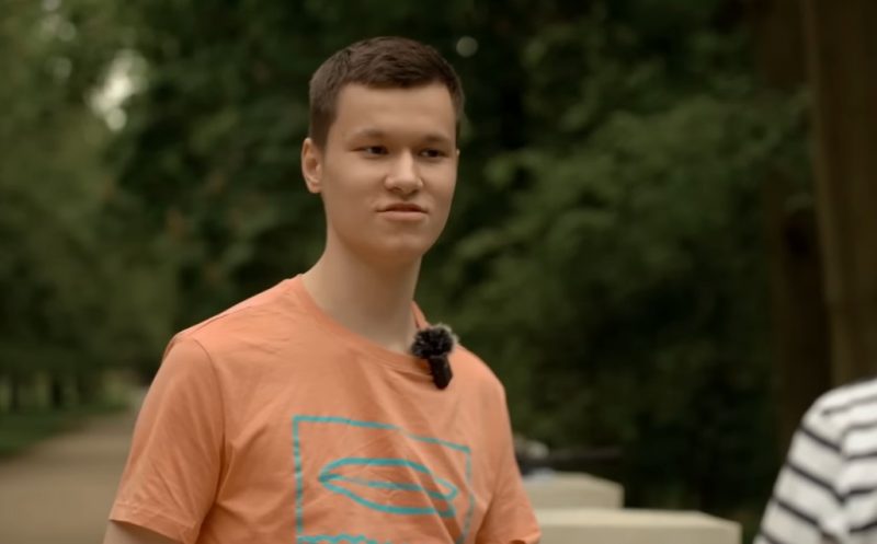 Кірыл Кетурка. Скрыншот з перадачы "Мы вернемся"