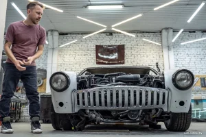 Гродзенцы скрыжавалі “Волгу” з Bugatti – праект абышоўся ім у $120 тысяч Гродзенцы скрыжавалі “Волгу” з Bugatti – праект абышоўся ім у $120 тысяч
