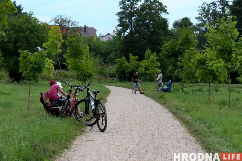 З'явілася схема парку на Фолюшы ў Гродна - для яго падрыхтуюць новы праект. Што будзе ў парку? Парк на Фолюшы. Архіўнае фота: Hrodna.life.life
