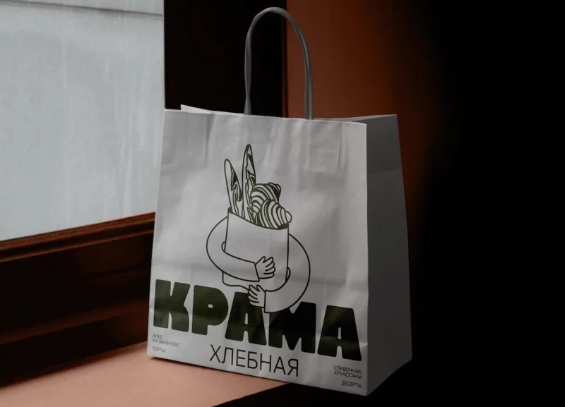 У гродзенскай “Хлебнай Крамы” новы дызайн. Рэбрэндынг абышоўся пякарні ў 2000 руб