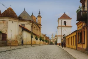 Гродзенец з дапамогай нейрасеткі размалёўвае архіўныя фота горада