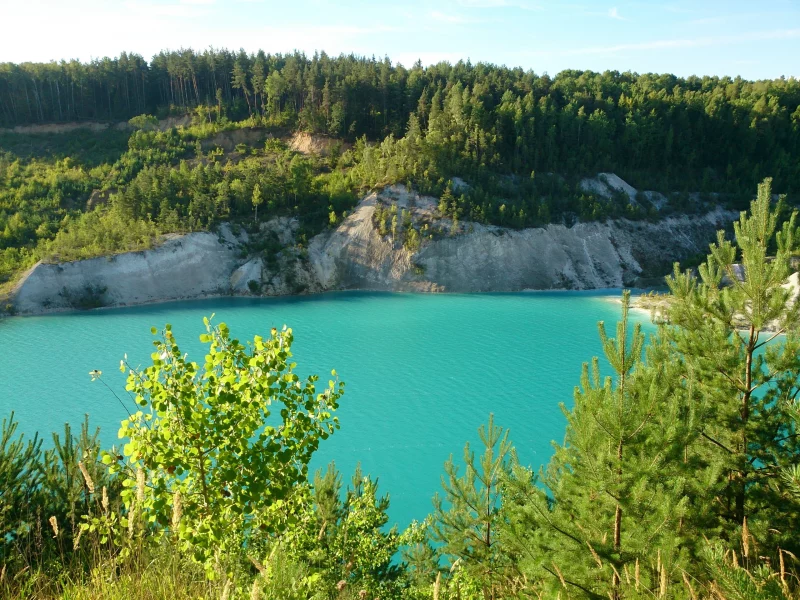 Беларуска паказала, як выглядаюць крэйдавыя кар'еры пад вадой — а ці можна іх ператварыць у бяспечную зону адпачынка?