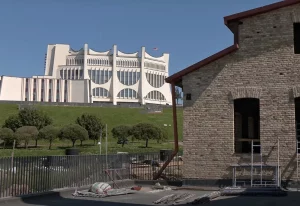 Шкляны ліфт і ўнутраны дворык. Калі завершаць рэканструкцыю піўзавода ў Гродне Шкляны ліфт і ўнутраны дворык. Калі завершаць рэканструкцыю піўзавода ў Гродне