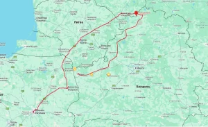 З Гродна ў Варшаву праз Латвію: вось як прыкладна будзе выглядаць паездка