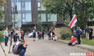 Амбасада ЗША ў Вільні, 11 верасня 2025. Фота: Hrodna.life