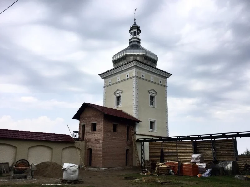 «Спадчына»: Замак у Любчы аднаўляюць без узгаднення з Мінкультам Любчанский замок; Любча; реконструкция замка в Любче