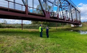 Проверка железнодорожных мостов и путей в Гродненской области