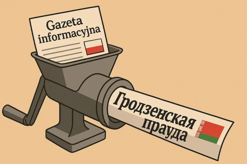 маніпуляцыя інфармацыяй - беларуская прапаганда