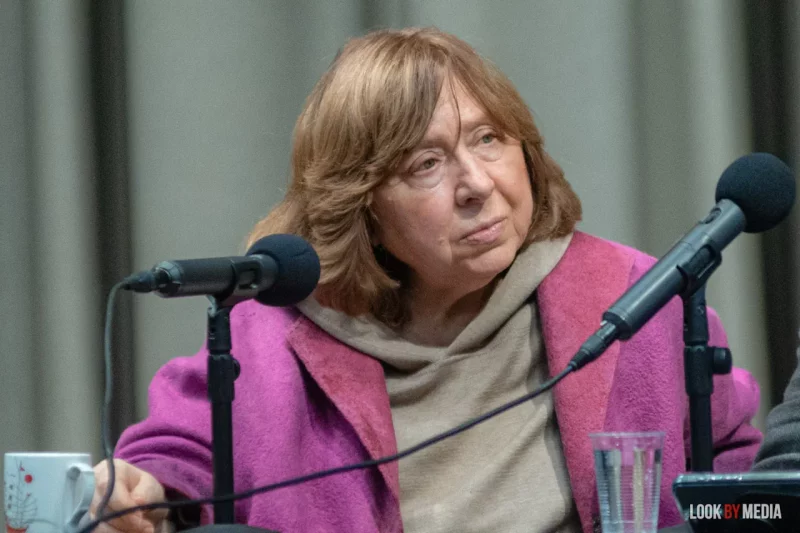 Святлана Алексіевіч - беларуская пісьменніца, лаўрэатка Нобелеўскай прэміі па літаратуры © LookByMedia