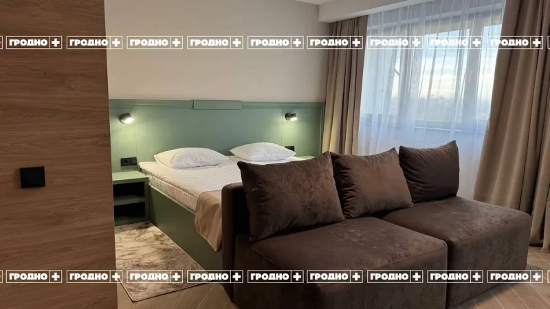 Гатэль "Нёман" у Гродне пачаў працу ў тэставым рэжыме Гатэль "Неман". Фота: t.me/grodnoplus