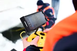 Вадаёмы ў Гродзенскай вобласці будзе абследаваць робат — вось як яго будуць выкарыстоўваць Подводный дрон Гродно