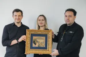 Вядомая карціна гродзенскага мастака вернецца на радзіму - працу выкупілі на аўкцыёне