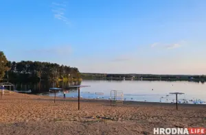 На Юбілейным возеры з'явілася новая зона адпачынку - без пяску і з краявідам на ваду